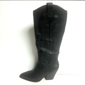 Mix No.6 Womens Leelah Western Boot Black Size 7 M - Picture 1 of 6