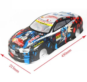 1/10 Onroad Rc Car Body Shell 215mm For Tamiya tt01 tt02 tt01e Hpi Rs4 Sprint2 - Picture 1 of 12