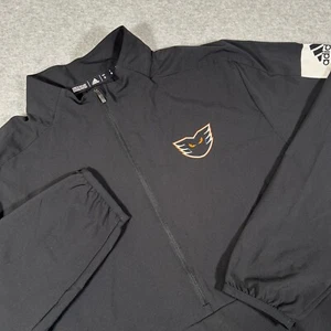 Adidas Lehigh Valley Phantoms Jacke Herren M schwarz 1/4 Zip Pullover Flyers NHL - Bild 1 von 13