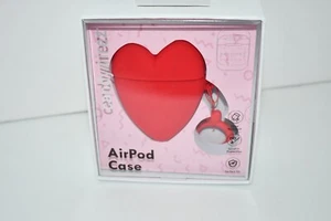 Lewote Silicone Case Cover Compatible with Apple AirPods 1&2 - Funny Love Heart - Picture 1 of 4