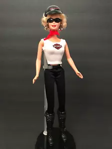 Muñeca Barbie Marilyn Monroe Harley Davidson Motociclista Chica Celebridad Reparación Suelta. - Imagen 1 de 4