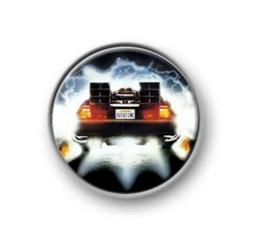 BACK TO THE FUTURE / 1"" / 25 mm botón de pin / insignia / Marty / Doc / McFly / flujo - Imagen 1 de 3