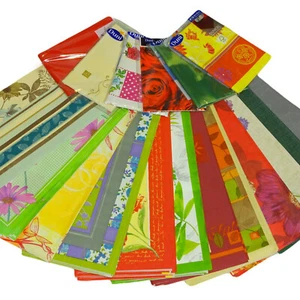 20 x Mitteldecken 84x84cm Tischdecken stoffähnlich Mix versch. Motive - Bild 1 von 10