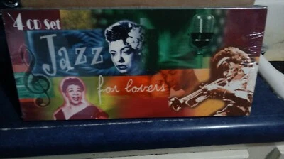 JAZZ FOR LOVERS 4 CD SET ARMSTRONG FITZGERALD BRAND NEW AND SEALED - Image 1 of 3