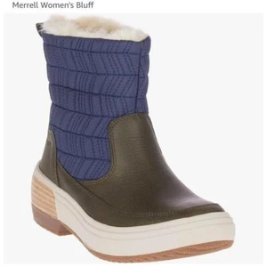 Merrell Haven Bluff Polar Waterproof Boots. Size 10.5 EUC - Picture 1 of 14