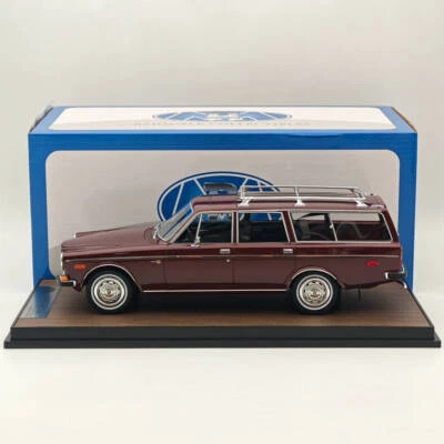 RAM Collectibles 1/18 VOLVO 165 STATION WAGON DARK RED Resin Model Car RM-0005 - Image 1 of 4