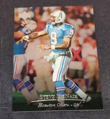 1996 Upper Deck Silver Football Card #132 Steve McNair - Image 1 of 2