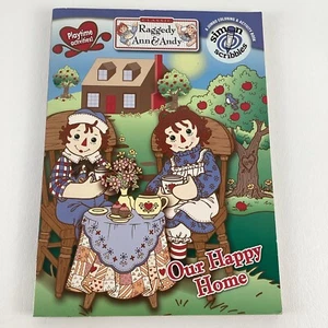 Classic Raggedy Ann & Andy Coloring Book Our Happy Home Playtime Activities 2006 - Imagen 1 de 7