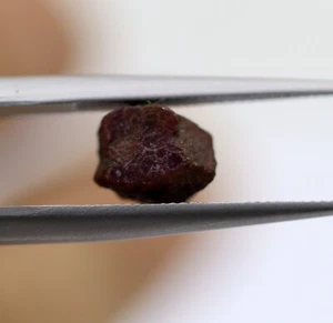 UNCUT Rough Shape 6 x 5 mm Natural Ruby Loose Gemstone 1.89 Ct 100% Earth Mined - Picture 1 of 5
