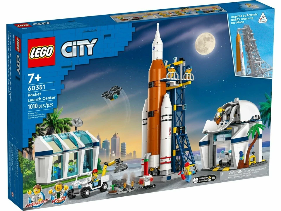 Lego City 60351 - Rocket Launch Center NEW - FREE SHIPPING - Image 1 of 1