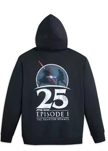 2024 Disney Star Wars Darth Maul Phantom Menace Zip Up Jacket Hoodie Size L - Picture 1 of 2