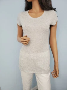 Camiseta de mujer No Boundaries manga corta gris cuello redondo talla grande L - Imagen 1 de 12