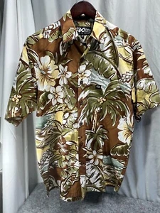 Rix Hawaiian Shirt Aloha Hawaiian Size Medium Mens EUC - Picture 1 of 10