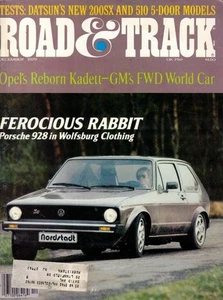 ROAD & TRACK~Dec 1979 ~ Opel Kadette, Datsun 200SX & 510, VW Rabbit, Honda Civic - Picture 1 of 2