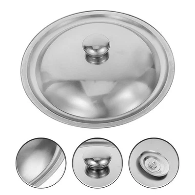  Teglia Con Coperchio Copertura Della Piastra Microonde Pomello Pentola - Immagine 1 di 4