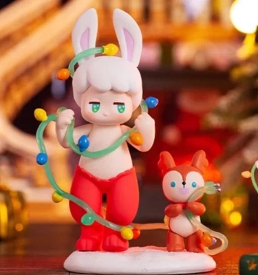 Boneco POP MART x SATYR RORY Cozy Winter Time - Luzes emaranhadas - Imagem 1 de 2