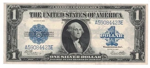 U.S. - Series of 1923 One Dollar Silver Certificate - Nice - Picture 1 of 2