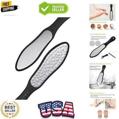 Raspapiés de acero inoxidable duradero con bolsa de tela - Logra pies de calidad de salón Foto 1 de 4