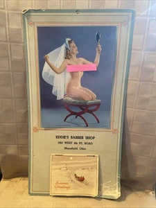 Vintage 1951 Advertising Wall Calendar “nude” - Picture 1 of 11