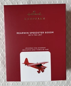 Hallmark 2020 Sky's the Limit REARWIN SPEEDSTER #24 Series Ornament New - Picture 1 of 1