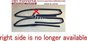 TOYOTA OEM 00-05 VITZ ECHO YARIS 2Dr Front Door Left Glass Run Channel Rubber - Foto 1 di 1