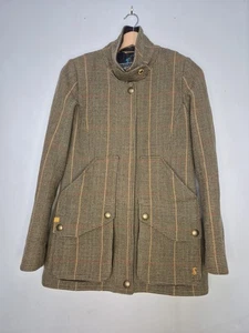 Abrigo de campo Joules Tweed verde talla 10 - Imagen 1 de 11
