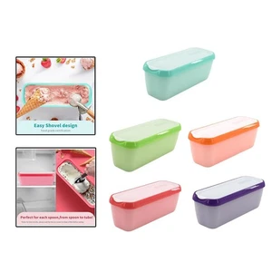 Ice Cream Container for Homemade Ice Cream Large - Picture 1 of 25