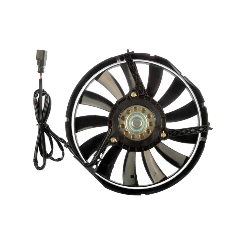 For Audi Allroad Quattro 2001-2005 Condenser Fan | Plastic | Brushed Mount Type - Image 1 of 4