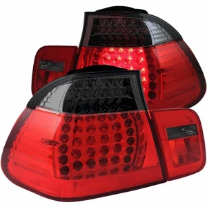 ANZO For BMW 325i 2002 2003 2004 2005 Tail Lights LED Red/Smoke - Picture 1 of 5