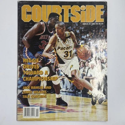 Courtside 杂志 1994 - 95 Reggie Miller — 第 1/2 张图片