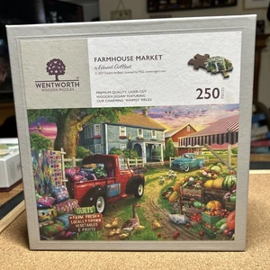 Nuovo puzzle in legno Wentworth 250 pezzi Farmhouse Market di Eduard Artbeat - Foto 1 di 4
