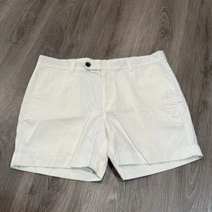Brooks Brothers Shorts Herren W35/L5 weiß Bermuda Shorty Short Baumwolle - Bild 1 von 9
