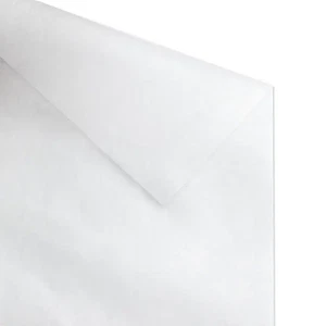 Tela de coser ligera no tejida blanca con interfaz de costura 8+ yardas 19,5" de ancho - Imagen 1 de 1