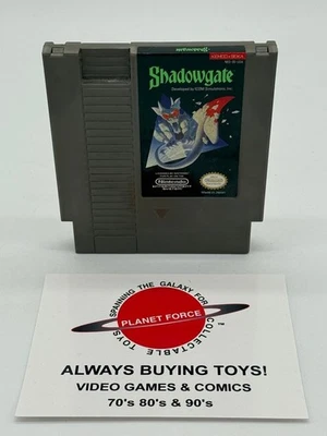 Cartucho de videogame Shadowgate Nintendo original NES funciona - Imagem 1 de 2
