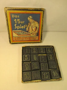 Ancien Jeu De Patience Jeu De Plateau Le 15ème Jeu Allemagne - Imagen 1 de 8