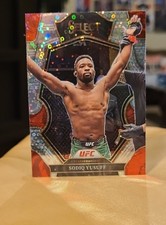 SODIQ YUSUFF - Silver Disco Prizm - 2023 Select UFC Premier Level #131