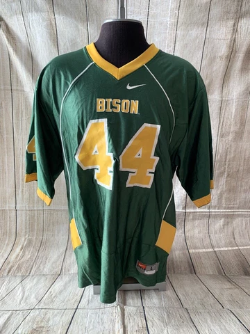 NDSU North Dakota State University Bison NIKE #44 Hunter Luepke Jersey LARGE Cover