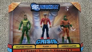 dc universe infinite heroes crisis 3.75 3 pack NIB Flash, Mirror Master,Weather - Picture 1 of 2