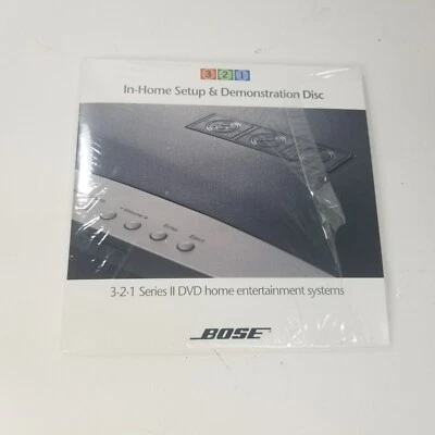 Disco de demostración de sistema de entretenimiento en el hogar Bose 321 CD 3-2-1 Foto 1 de 4