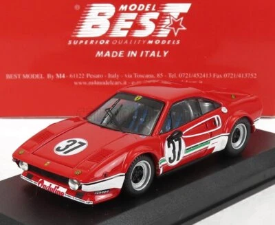 MODELLINO AUTO STATICO DIECAST FERRARI 308 GTB N.37 RALLY HAVIROV 1978 1:43 - Immagine 1 di 4