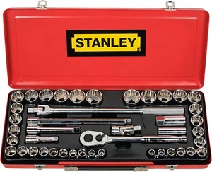 STANLEY 89-509 43 PIECE  1/2 INCH SOCKET SET - Picture 1 of 6