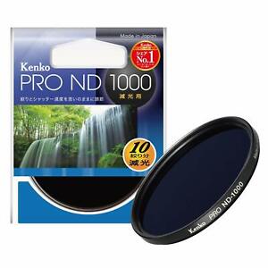 Kenko 62mm PRO ND1000 Multi-Coated Camera Lens Filters 62S PRO-ND1000 From Japan