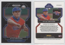 2022 Panini Prizm Draft Picks Black Prizm Kyle Crigger #PDP202
