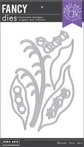 Hero Arts Lily of the Valley Fancy Die 7pc : January ShopBox Collection - Picture 1 of 3