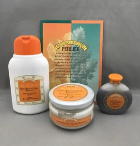 Perlier Vanilla Bath and Body 3 Pc Set Body Lotion Shower Cream Perfumed Water - Picture 1 of 12