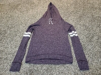 Sudadera con capucha So Women púrpura manga larga perfectamente suave Perfectly You acogedora talla mediana Foto 1 de 4