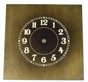 Altes Uhren Zifferblatt Ersatzteil f Uhrwerk Wanduhr Uhrmacher clock dial - Bild 1 von 1