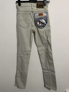 Lee Brooklyn Jeans Mens Size Beige Regular Fit Straight Leg New BNWT W28 L34 - Picture 1 of 8