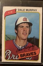 1980 O-PEE-CHEE DALE MURPHY #143 Atlanta Braves