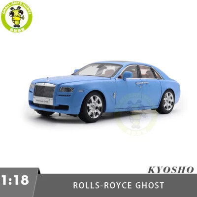1/18 Rolls-Royce Ghost Kyosho 08802LB Light Blue Diecast Model Car - Image 1 of 4